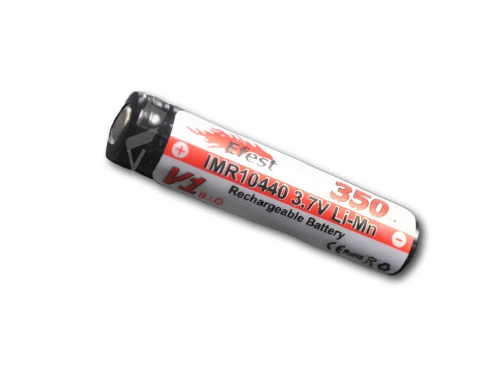 Efest 10440 AAA - 350 mAh 3,7V Li-ion Efest 10440 AAA - 350 mAh 3,7V Li-ion