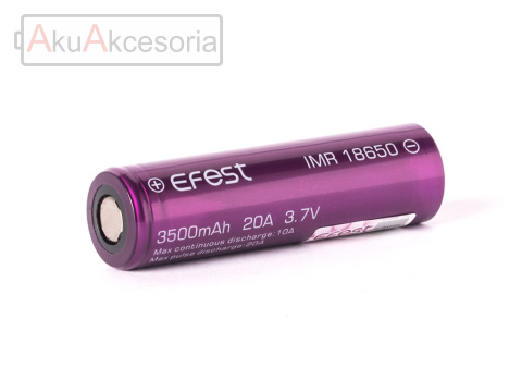 Efest Purple IMR 18650 3500mAh 3,6V - 3,7V Li-ion