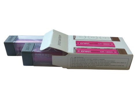 Efest Purple IMR 18650 3500mAh 3,6V - 3,7V Li-ion Efest Purple IMR 18650 3500mAh 3,6V - 3,7V Li-ion