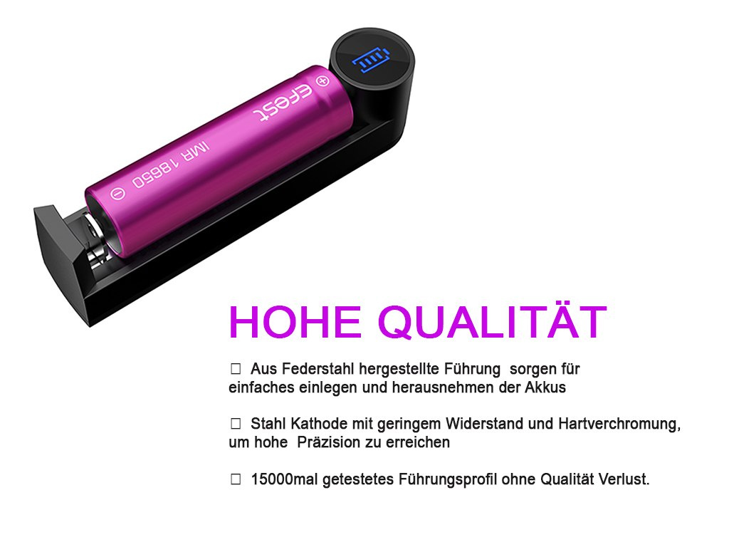 Efest SLIM K1 ładowarka Li-Ion Efest SLIM K1 ładowarka Li-Ion