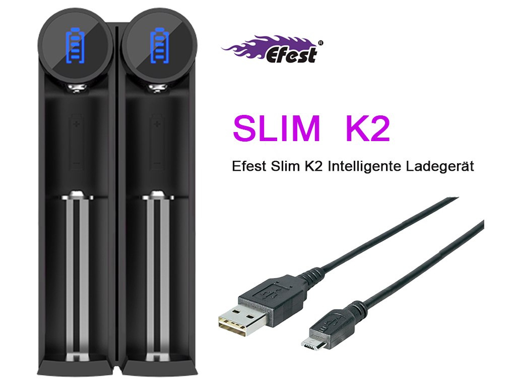 Efest SLIM K2 ładowarka Li-ion Efest SLIM K2 ładowarka Li-ion