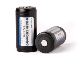 Keeppower 18350 - 1200 mAh, 3,6V - 3,7V akumulator litowo-jonowy zabezpieczony