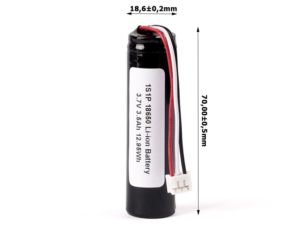 Keeppower 1S1P 18650 3500mAh 6,3V - 3,7V Li-ion zabezpieczony (PCB) Keeppower 1S1P 18650 3500mAh 6,3V - 3,7V Li-ion zabezpieczony (PCB)