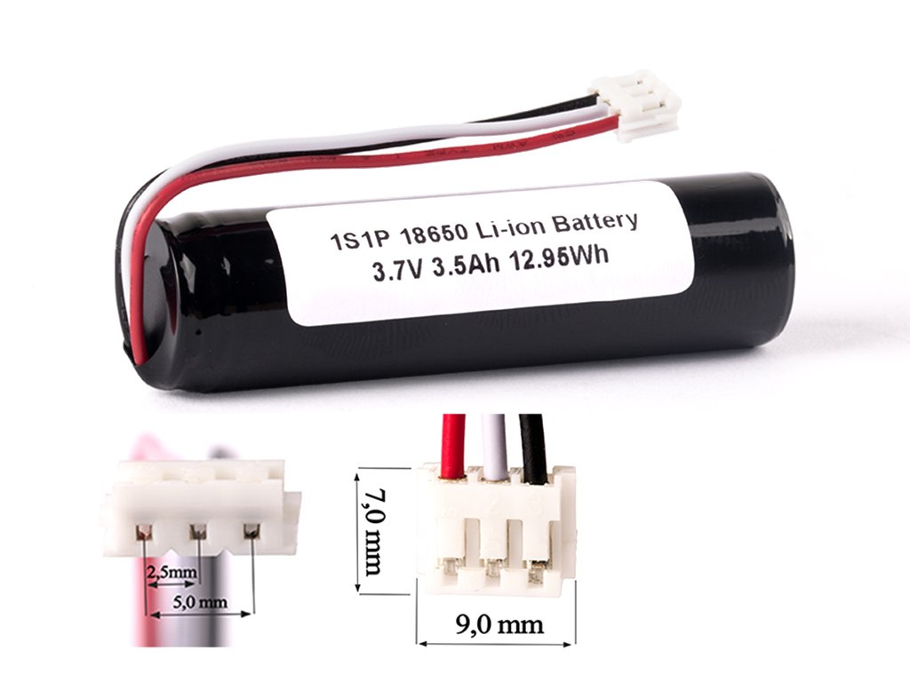 Keeppower 1S1P 18650 3500mAh 6,3V - 3,7V Li-ion zabezpieczony (PCB) Keeppower 1S1P 18650 3500mAh 6,3V - 3,7V Li-ion zabezpieczony (PCB)