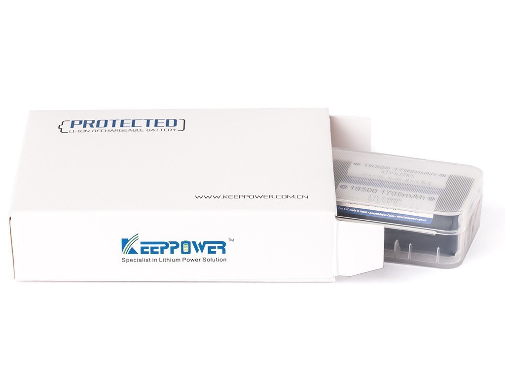 Keeppower 18500 - 2000Mah 3,6V - 3,7V zabezpieczony ( PCB ) Keeppower 18500 - 2000Mah 3,6V - 3,7V zabezpieczony ( PCB )