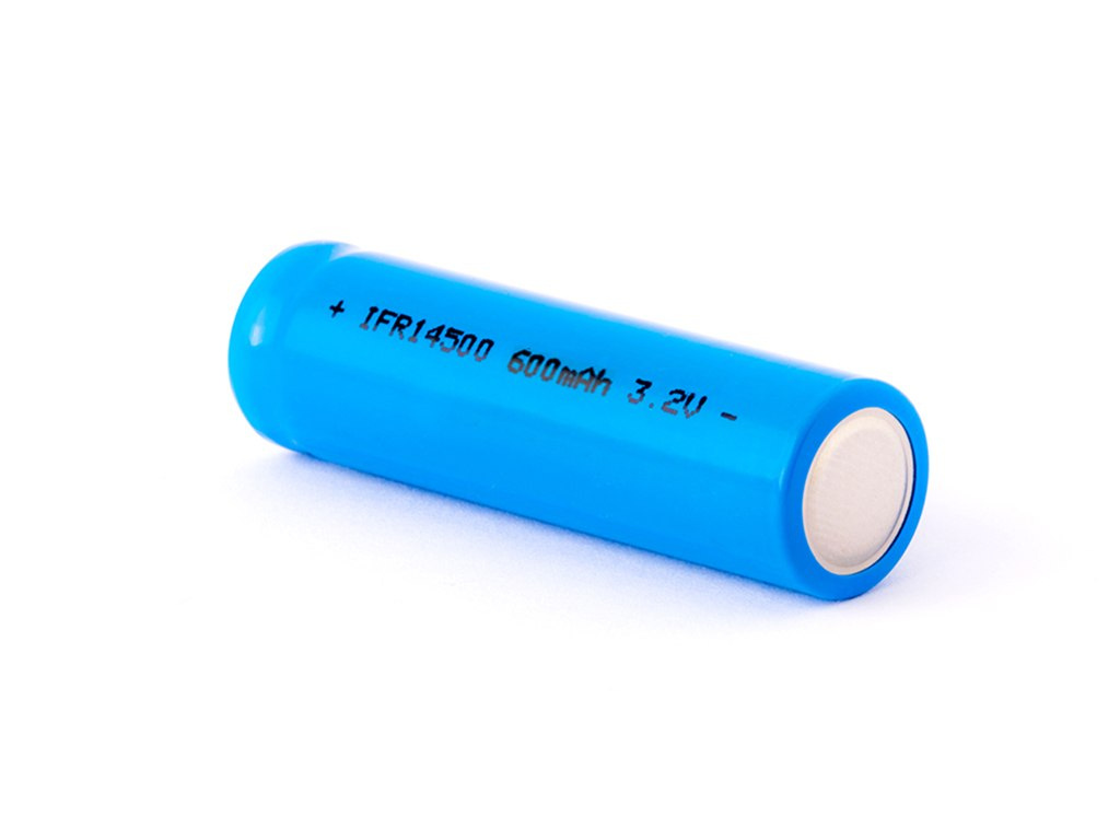 LiFePo4 IFR 14500 AA - 600mAh 3,2V plus płaski LiFePo4 IFR 14500 AA - 600mAh 3,2V plus płaski