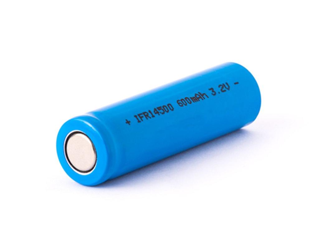 LiFePo4 IFR 14500 AA - 600mAh 3,2V plus płaski LiFePo4 IFR 14500 AA - 600mAh 3,2V plus płaski