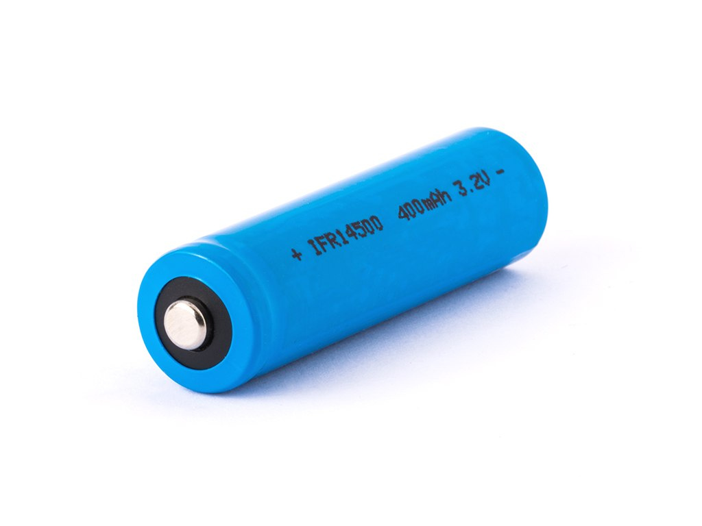 LiFePo4 IFR 14500 AA - 400mAh 3,2V LiFePo4 IFR 14500 AA - 400mAh 3,2V