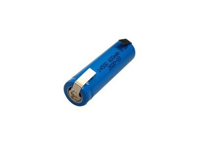 LiFePo4 IFR 14500 AA - 600mAh 3,2V z blaszkami LiFePo4 IFR 14500 AA - 600mAh 3,2V z blaszkami