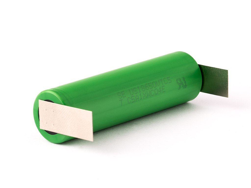 Murata / Sony US18650VTC5A - 2600mAh, 3.6V – 3.7V Li-ion z blaszkami Murata / Sony US18650VTC5A - 2600mAh, 3.6V – 3.7V Li-ion z blaszkami