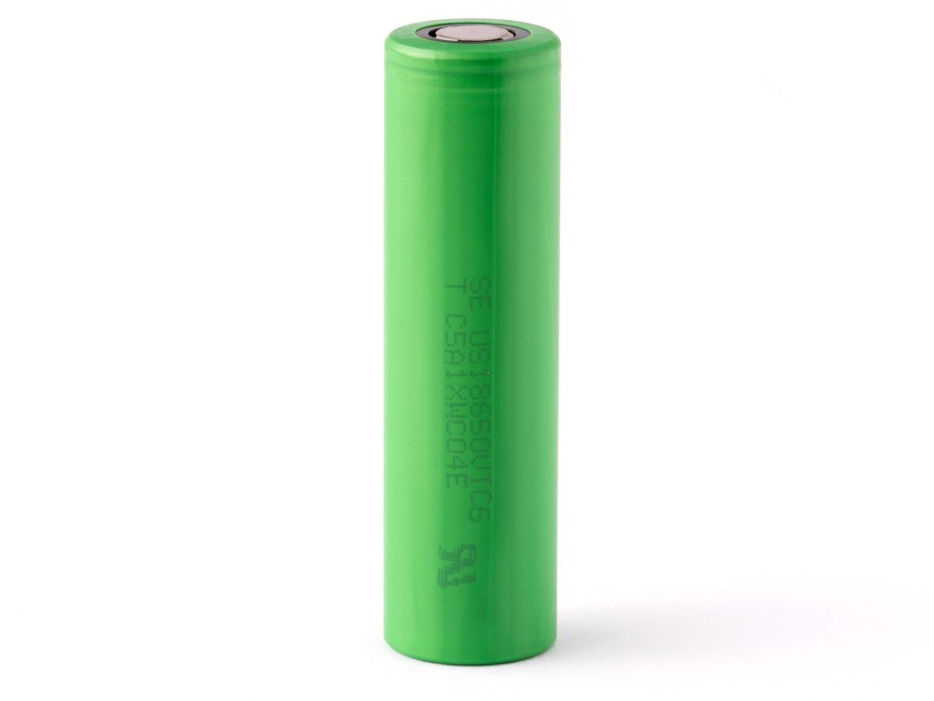 Murata / Sony US18650VTC6 - 3100mAh, 3.6V - 3.7V Li-ion z blaszkami Murata / Sony US18650VTC6 - 3100mAh, 3.6V - 3.7V Li-ion z blaszkami