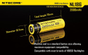 Nitecore Akumulator 18650 - 2600mAh 3,7V - NL 1826