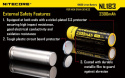 Nitecore Akumulator 18650 - 2300mAh 3,7V - NL 1823