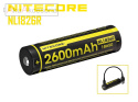 Nitecore Akumulator 18650 - 2600mAh 3,6V - 3,7V NL1826R Li-ion z micro USB