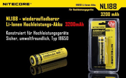 Nitecore Akumulator 18650 - 3200mAh 3,7V NL1832 Li-ion