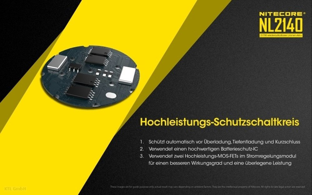 Nitecore 21700 - 4000mAh 3,6V - 3,7V NL2140 Li-ion Nitecore 21700 - 4000mAh 3,6V - 3,7V NL2140 Li-ion