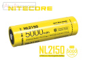 Nitecore Akumulator 21700 - 5000mAh 3,6V - 3,7V NL2150 Li-ion