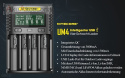 Nitecore UM4 - inteligentna ładowarka do akumulatorów Li-Ion, LiFePo4, Ni-MH, Ni-CD
