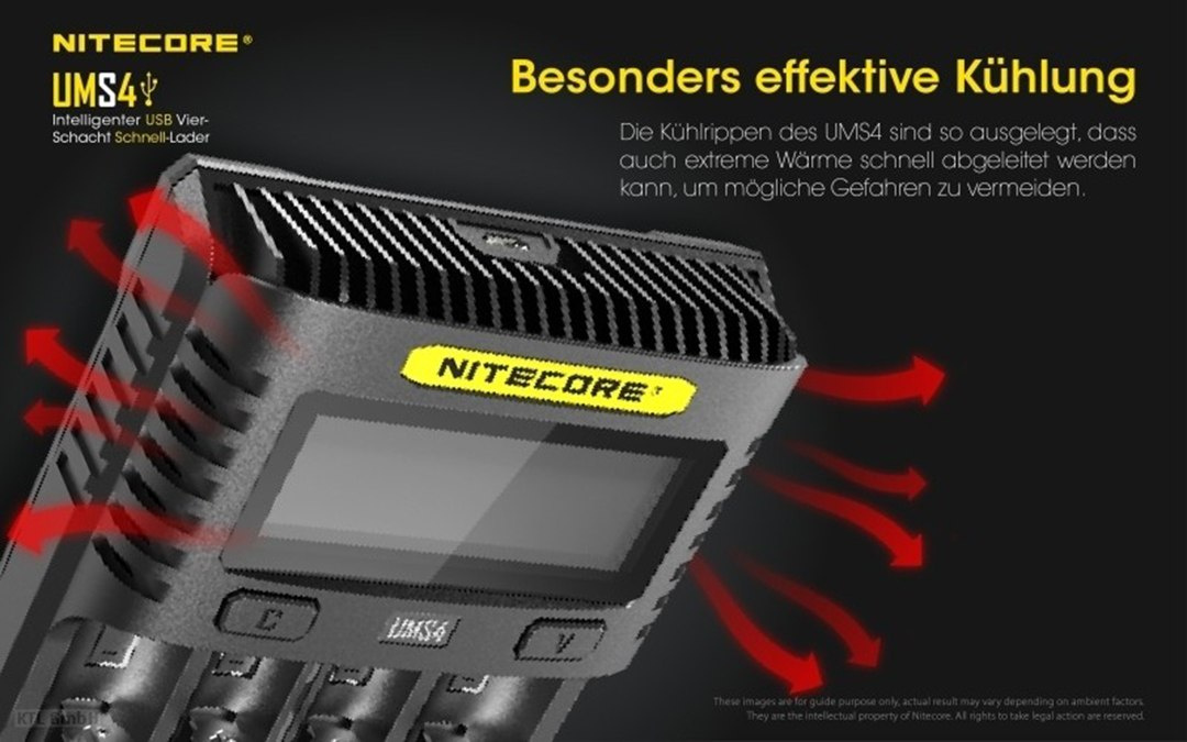 Nitecore UMS4 ładowarka do akumulatorów Li-ion, LiFePo4, Ni-MH, Ni-CD Nitecore UMS4 ładowarka do akumulatorów Li-ion, LiFePo4, Ni-MH, Ni-CD