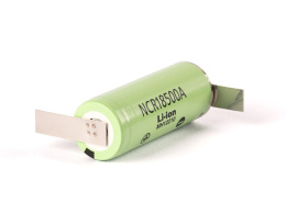 Panasonic Akumulator NCR18500A - 2040mAh 3,6 - 3,7V Li-ion z blaszkami