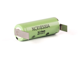 Panasonic Akumulator NCR18500A - 2040mAh 3,6 - 3,7V Li-ion z blaszkami