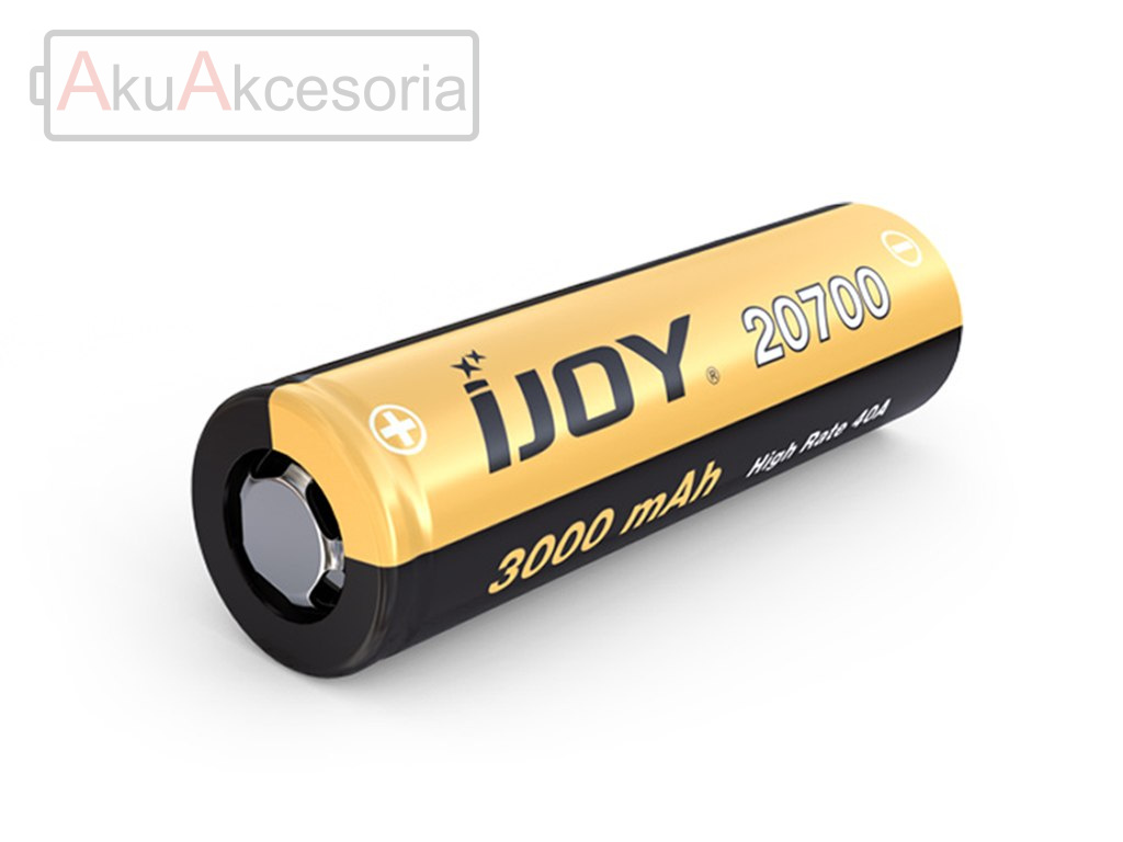 iJoy 20700 akumulator litowo-jonowy 3,6 V - 3,7 V 3000 mAh”