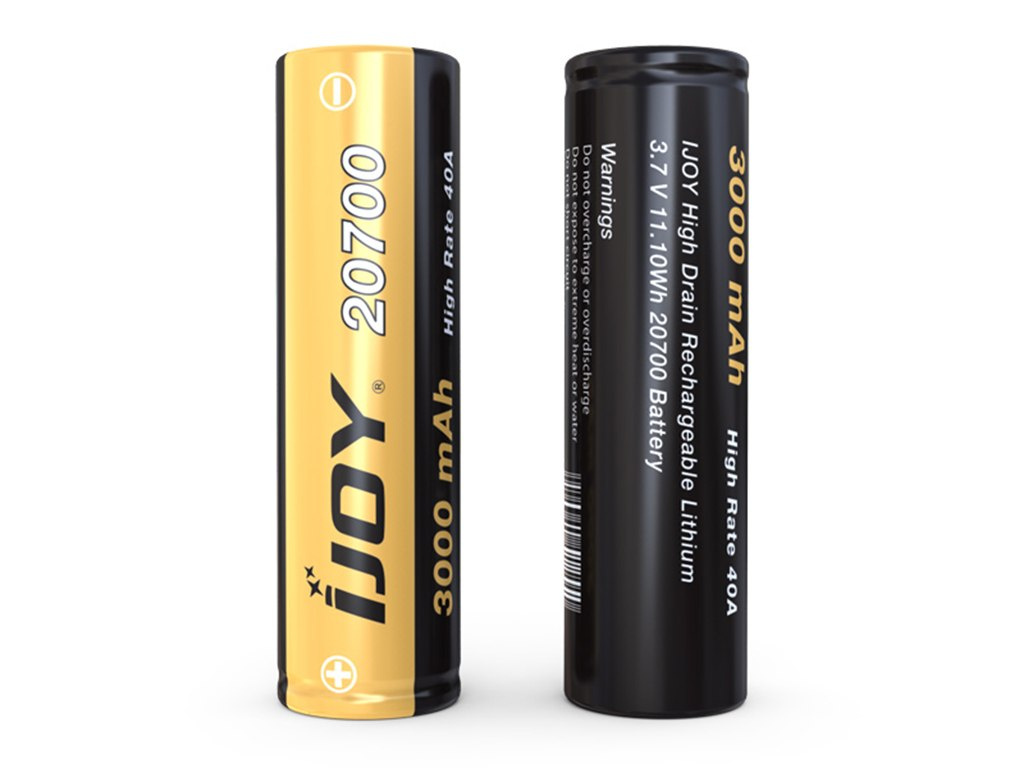 iJoy 20700 akumulator litowo-jonowy 3,6V - 3,7V 3000 mAh iJoy 20700 akumulator litowo-jonowy 3,6V - 3,7V 3000 mAh