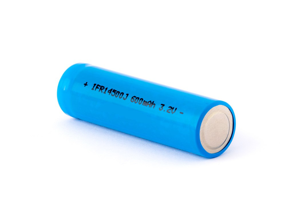 LiFePo4 IFR 14500J AA - 600mAh 3,2 V LiFePo4 IFR 14500J AA - 600mAh 3,2 V