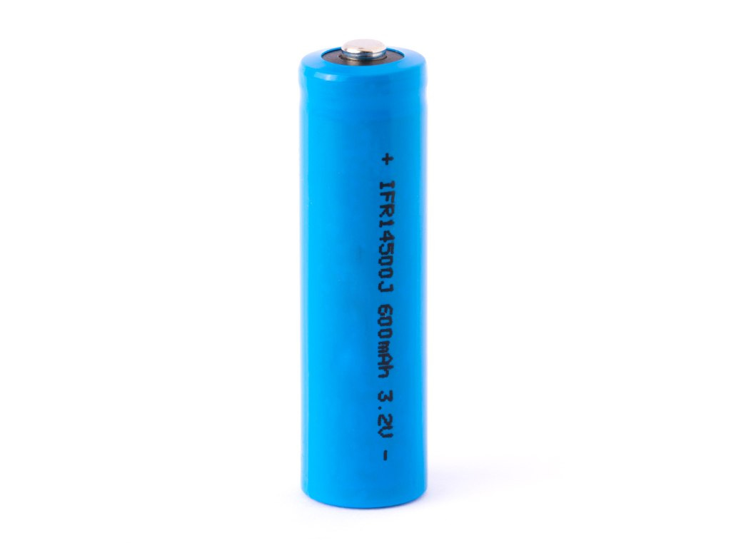 LiFePo4 IFR 14500J AA - 600mAh 3,2 V LiFePo4 IFR 14500J AA - 600mAh 3,2 V