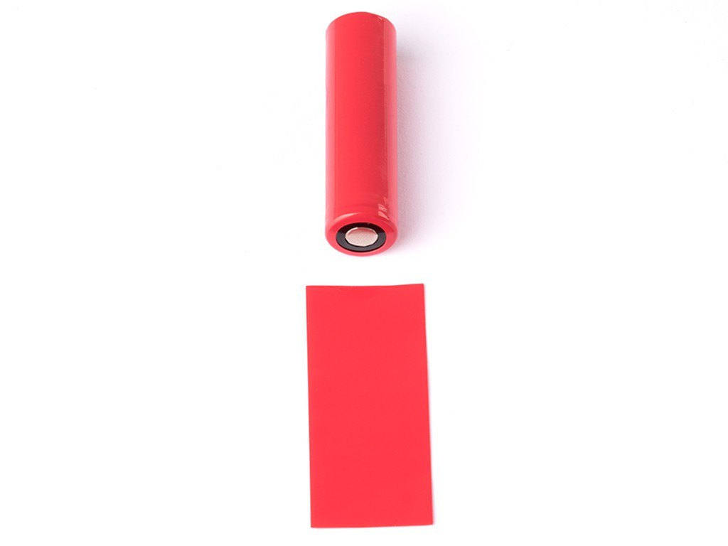 Rurki termokurczliwe z PCV ø 18.12 mm x 70 mm dla ogniw 18650 Rurki termokurczliwe z PCV ø 18.12 mm x 70 mm dla ogniw 18650