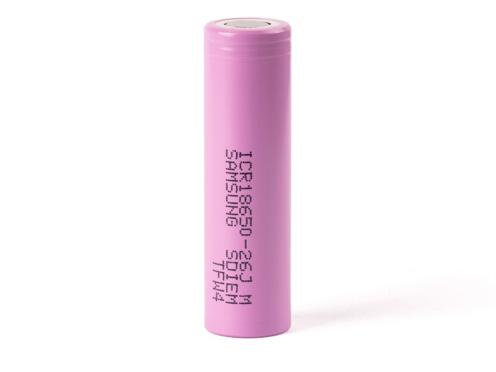 Samsung ICR 18650-26J 2600mAh 3,6V - 3,7V z blaszkami Samsung ICR 18650-26J 2600mAh 3,6V - 3,7V z blaszkami