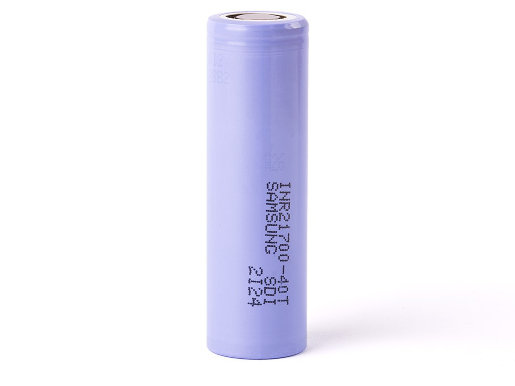 Samsung INR21700-40T 4000mAh 35A Li-ion 3,6V - 3,7V Samsung INR21700-40T 4000mAh 35A Li-ion 3,6V - 3,7V