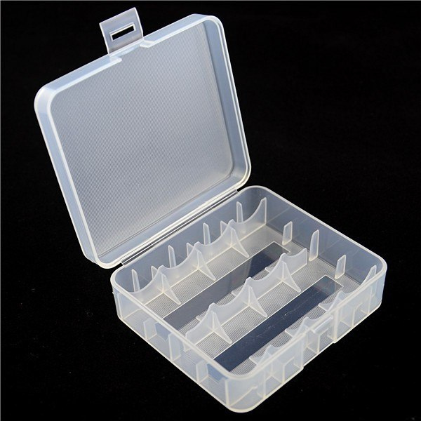 Box pojemnik na 4 ogniwa 18650 lub 2 x 26650 Box pojemnik na 4 ogniwa 18650 lub 2 x 26650