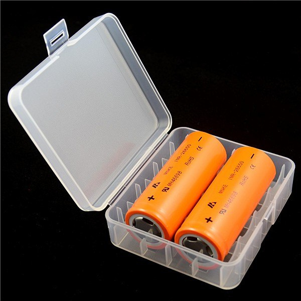 Box pojemnik na 4 ogniwa 18650 lub 2 x 26650 Box pojemnik na 4 ogniwa 18650 lub 2 x 26650