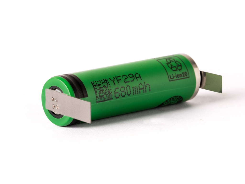 Sony US14500VR2B - 715mAh, 3,6V - 3,7V Li-ion z blaszkami Sony US14500VR2B - 715mAh, 3,6V - 3,7V Li-ion z blaszkami