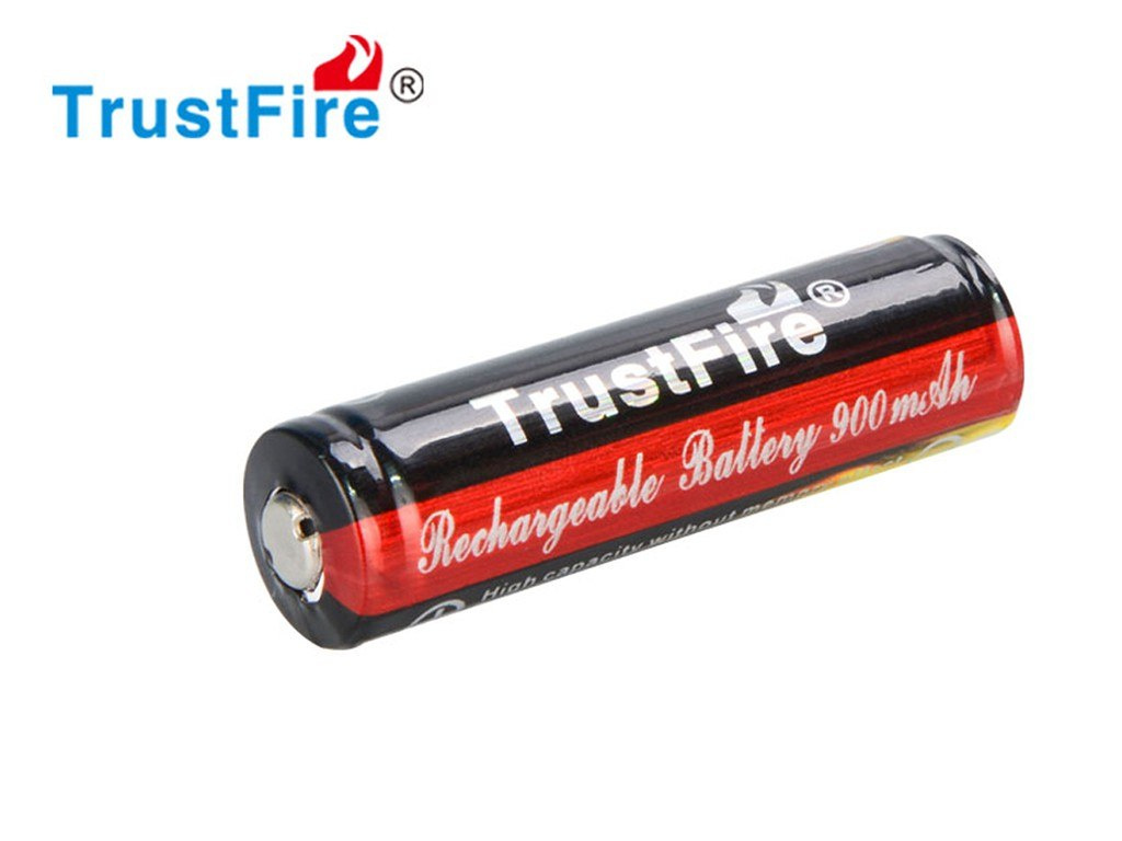 Trustfire 14500 900mAh 3.7V Protected Li-Ion Cell Trustfire 14500 900mAh 3.7V Protected Li-Ion Cell
