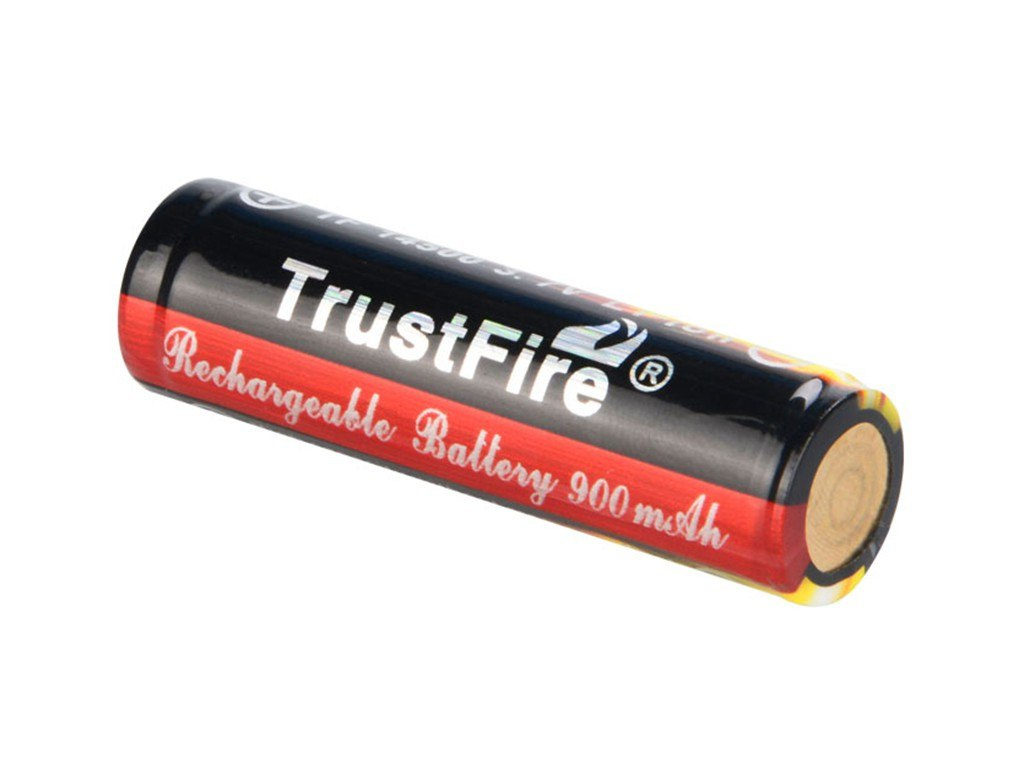 Trustfire 14500 900mAh 3.7V Protected Li-Ion Cell Trustfire 14500 900mAh 3.7V Protected Li-Ion Cell