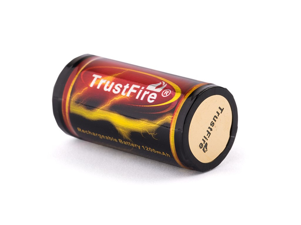 Trustfire 18350 - 1200 mAh 3,7 V LI-ion chroniony (PCB) Trustfire 18350 - 1200 mAh 3,7 V LI-ion chroniony (PCB)