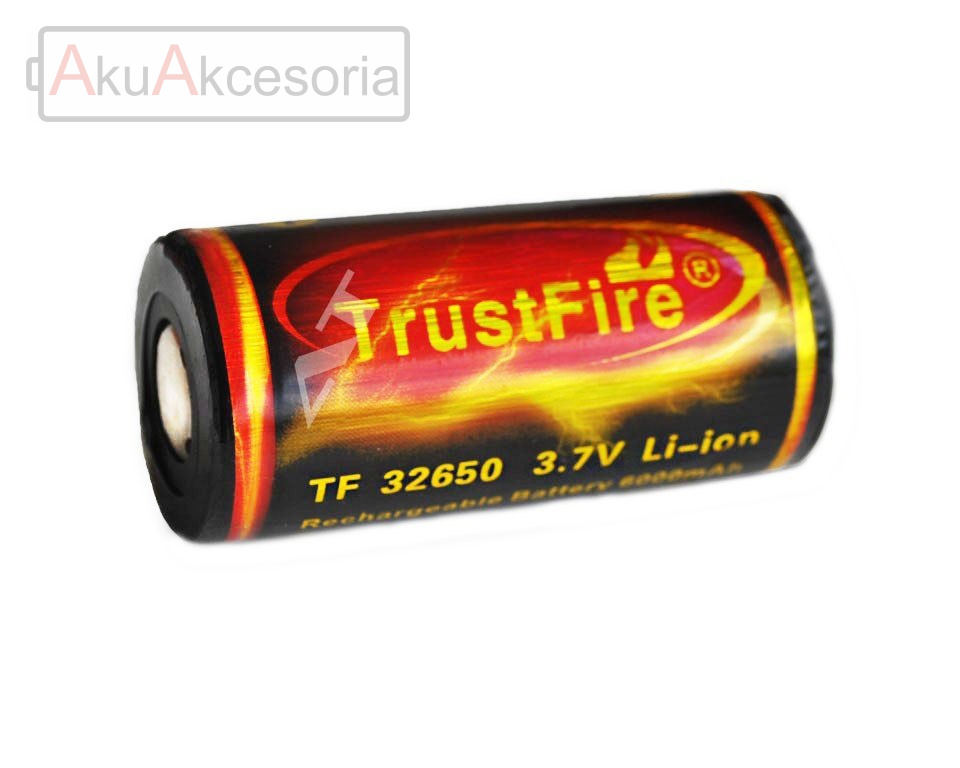 Trustfire 32650 6000mAh 3,6V - 3,7V Li-ion chroniony ( PCB )