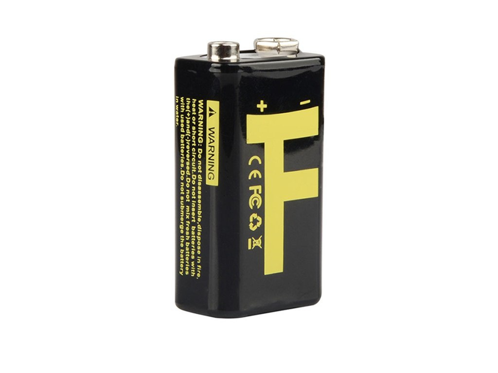 Trustfire 9V 650mAh Blok 6LR61 6F22 BMS chroniony Trustfire 9V 650mAh Blok 6LR61 6F22 BMS chroniony