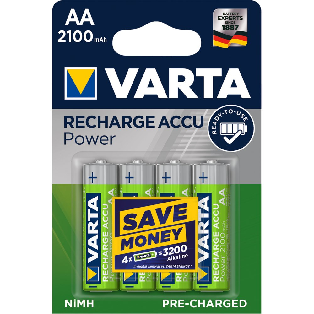 Varta AA Ready2Use Mignon Accu Ni-MH 1,2V / 2100mAh Varta AA Ready2Use Mignon Accu Ni-MH 1,2V / 2100mAh