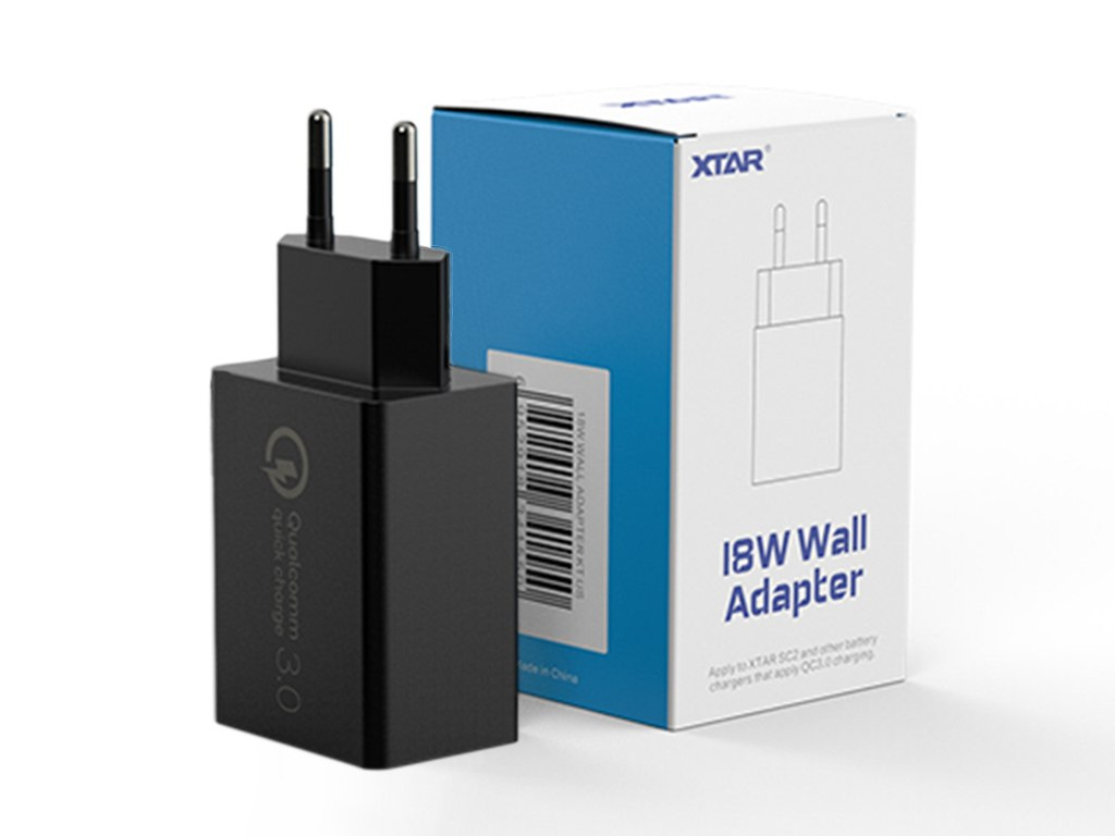 Zasilacz USB QC3.0 5V⎓3A / 9V⎓2A / 12V⎓1.5A XTAR DBS15Q Szybkie ładowanie 18W Zasilacz USB QC3.0 5V⎓3A / 9V⎓2A / 12V⎓1.5A XTAR DBS15Q Szybkie ładowanie 18W