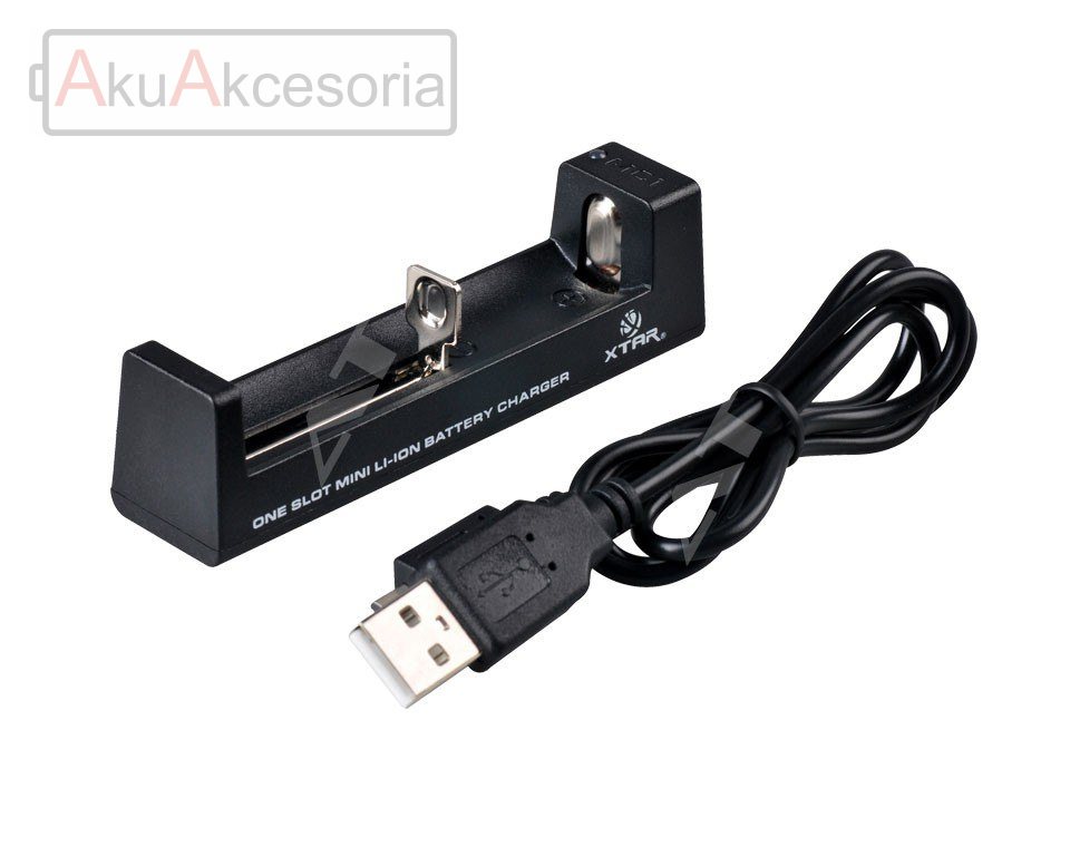 Xtar MC1 - Ładowarka do akumulatorów litowo-jonowych wraz z kablem USB