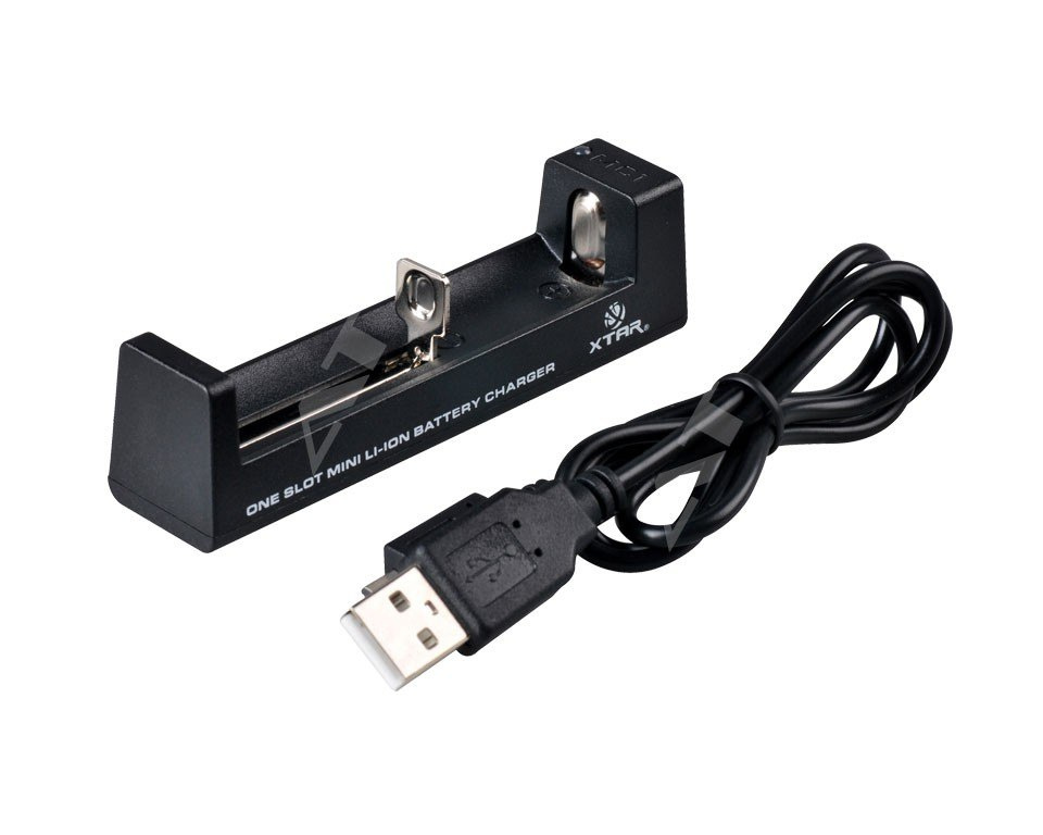Xtar MC1 - Ładowarka do akumulatorów litowo-jonowych wraz z kablem USB Xtar MC1 - Ładowarka do akumulatorów litowo-jonowych wraz z kablem USB
