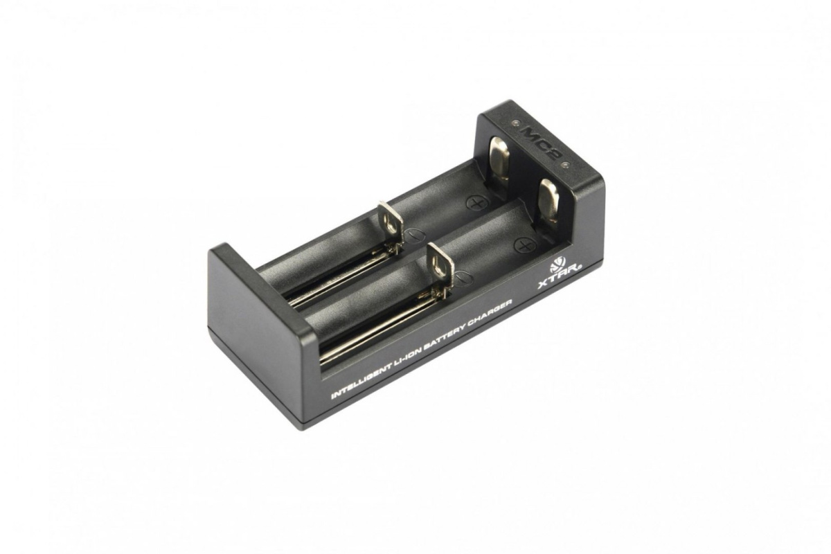 Xtar MC2 - Ładowarka do akumulatorów litowo-jonowych wraz z kablem USB Xtar MC2 - Ładowarka do akumulatorów litowo-jonowych wraz z kablem USB