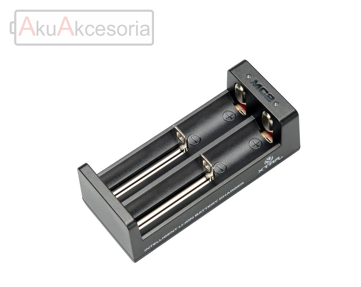 Xtar MC2 - Ładowarka do akumulatorów litowo-jonowych wraz z kablem USB