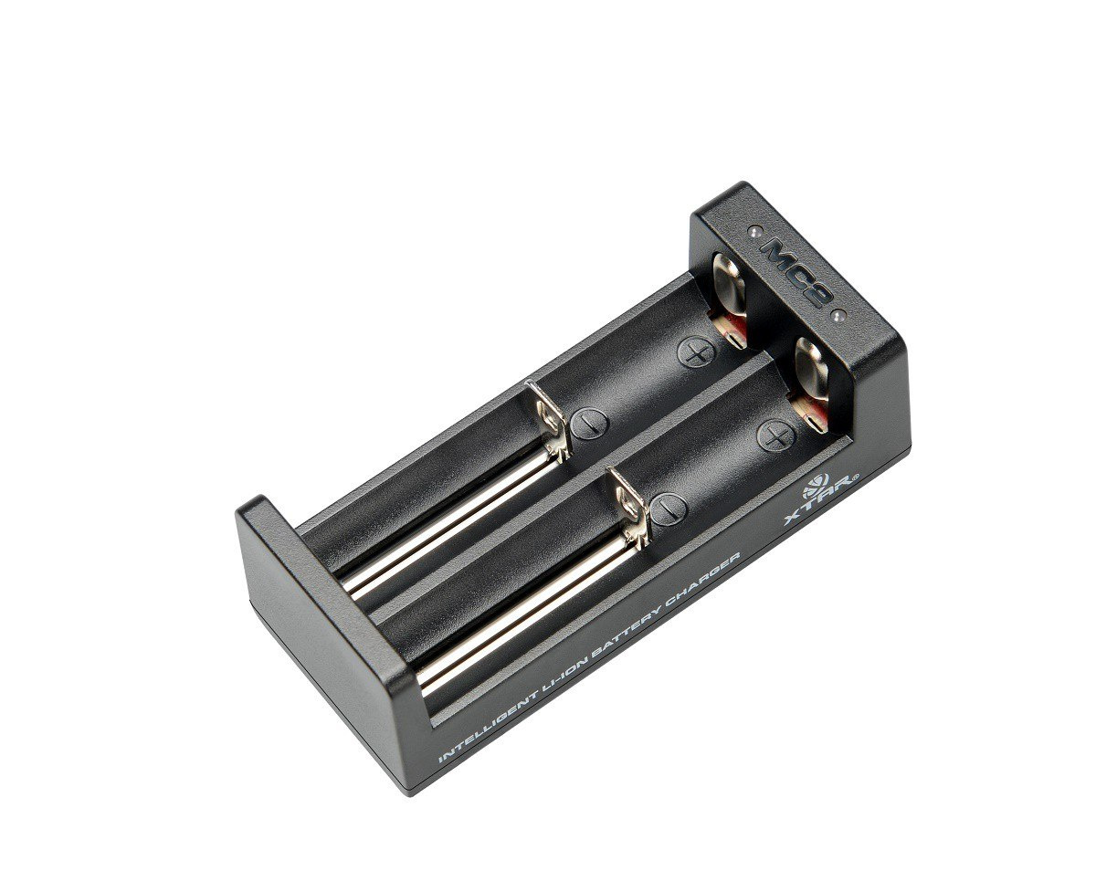 Xtar MC2 - Ładowarka do akumulatorów litowo-jonowych wraz z kablem USB Xtar MC2 - Ładowarka do akumulatorów litowo-jonowych wraz z kablem USB