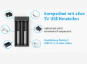 Xtar MC2 Plus - 2-kanałowa ładowarka USB do akumulatorów Li-ion