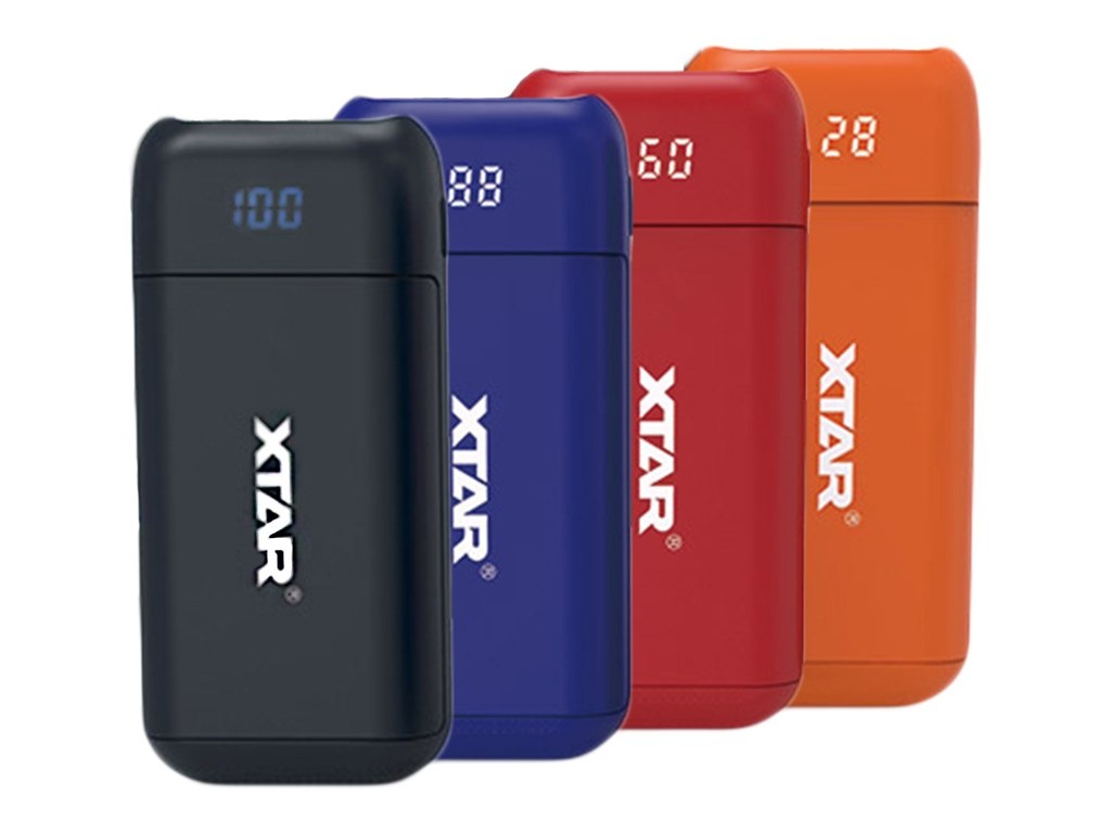 Xtar PB2 - 2-kieszeniowa poręczna ładowarka litowo-jonowa i power bank w jednym Xtar PB2 - 2-kieszeniowa poręczna ładowarka litowo-jonowa i power bank w jednym
