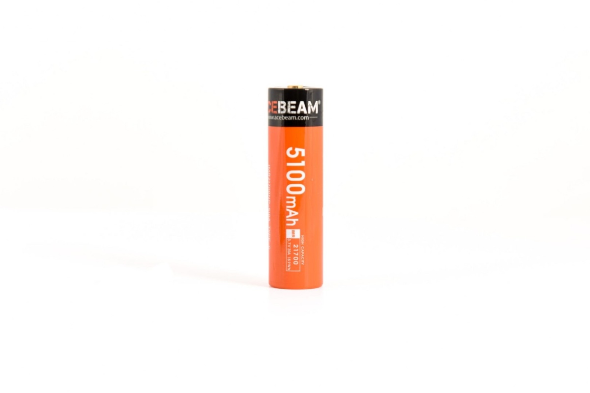 Acebeam IMR 21700 - 5100 mAh Li-ion USB - Power bank Acebeam IMR 21700 - 5100 mAh Li-ion USB - Power bank